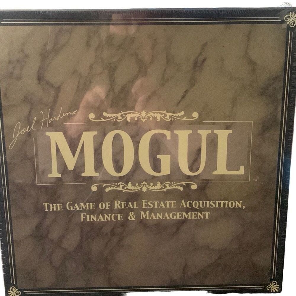NEW MOGUL Board Game Real Estate Invest, Manage, and Trade your Way to Success!